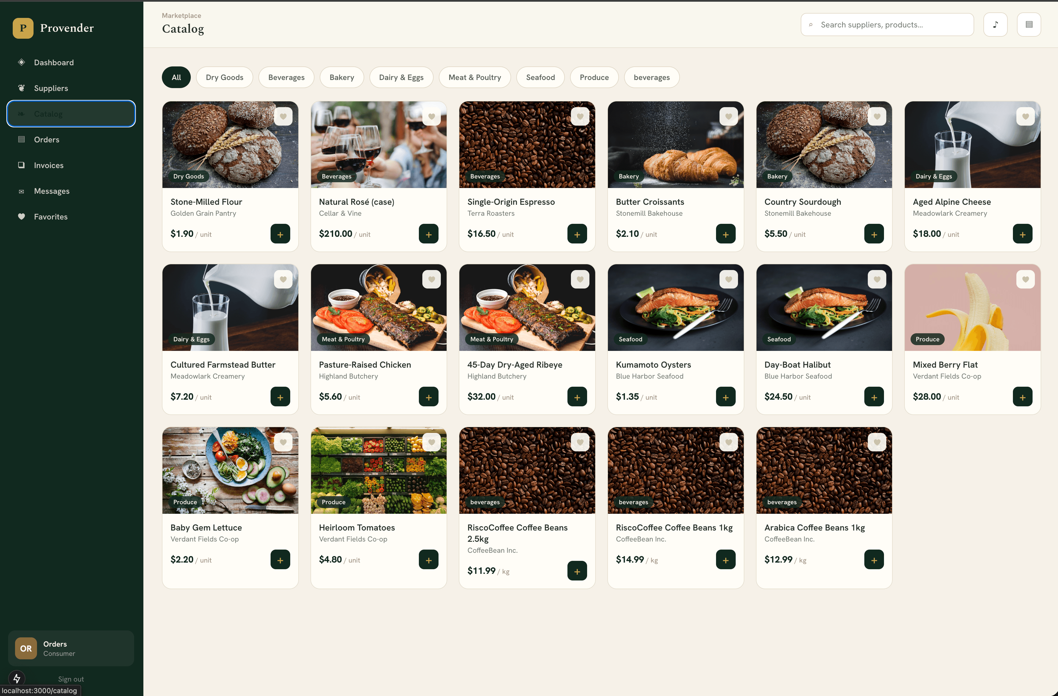 Provender — screenshot 2