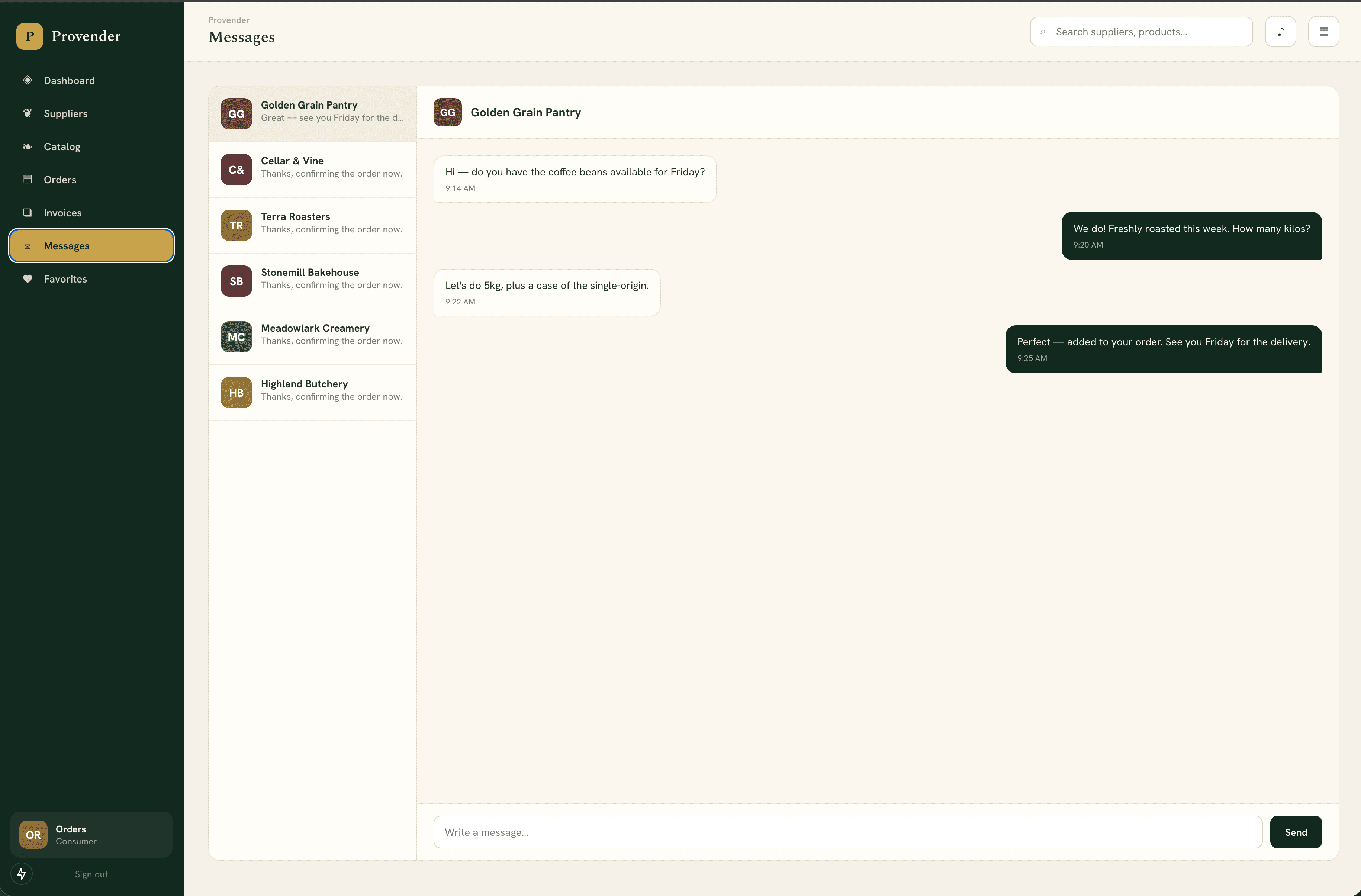 Provender — screenshot 7