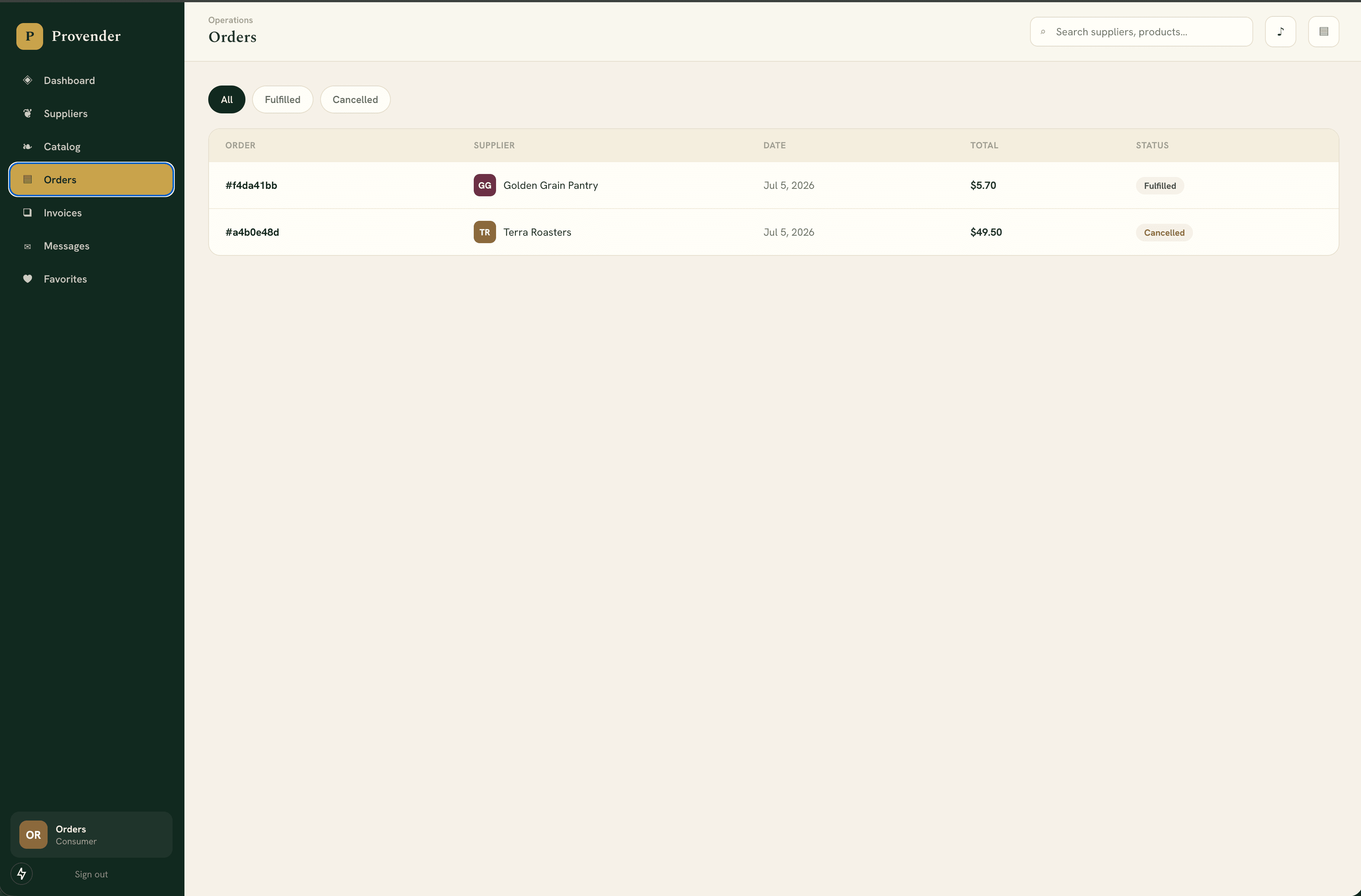 Provender — screenshot 3